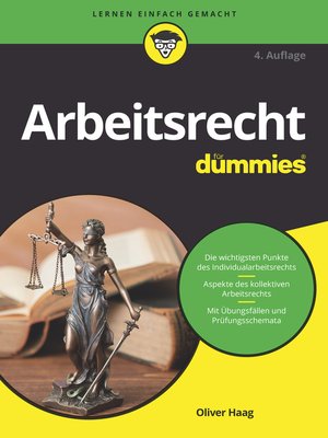 cover image of Arbeitsrecht f&uuml;r Dummies